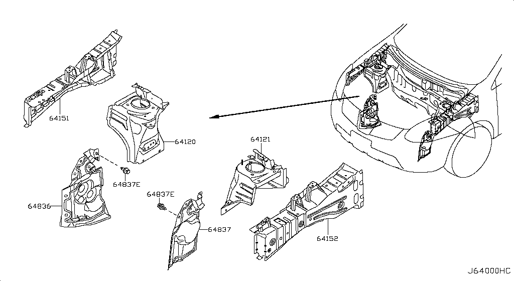 Hood Ledge & Fitting