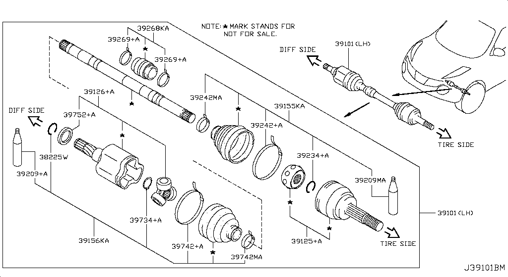 Front Drive Shaft