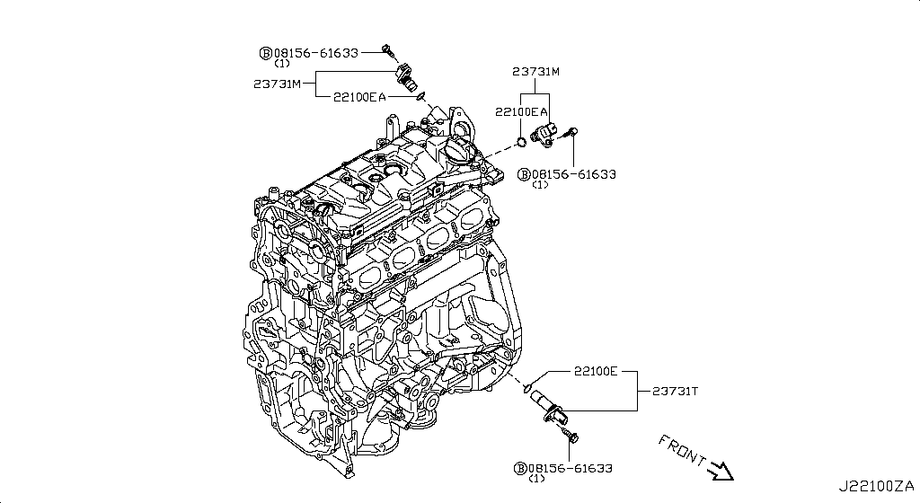 Distributor Ignition Timing Sensor