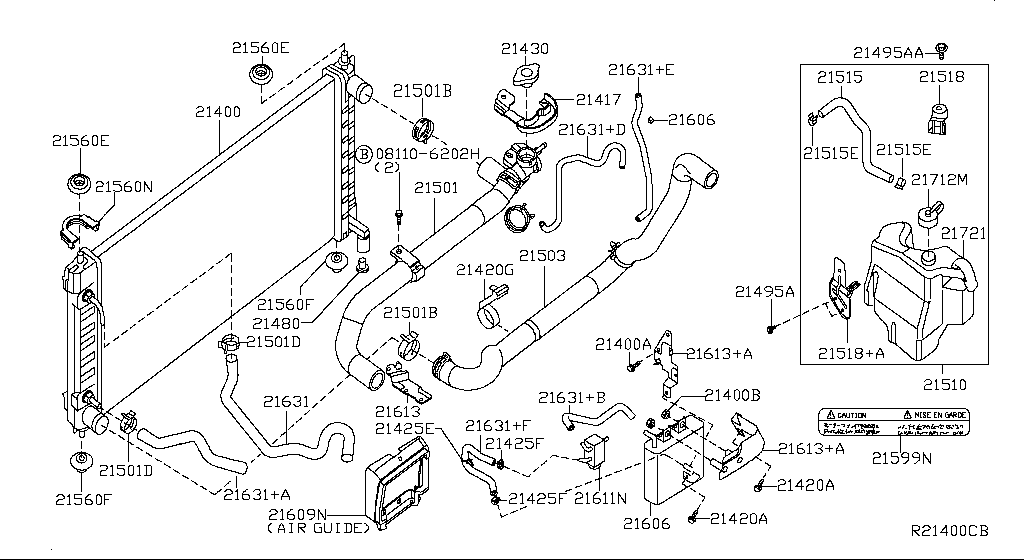 Radiator Shroud Inverter Cooling
