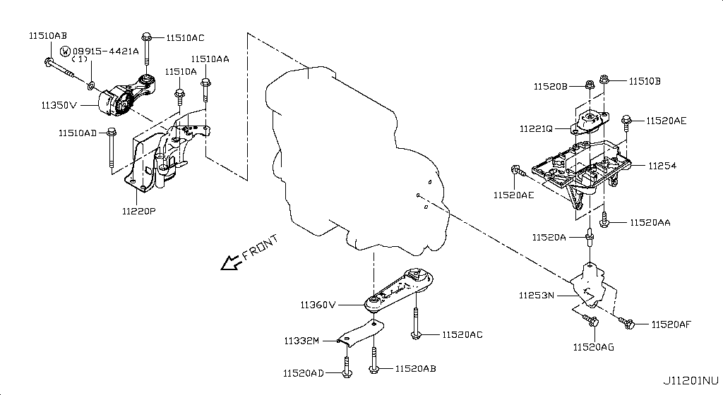 Engine & Transmission Mounting