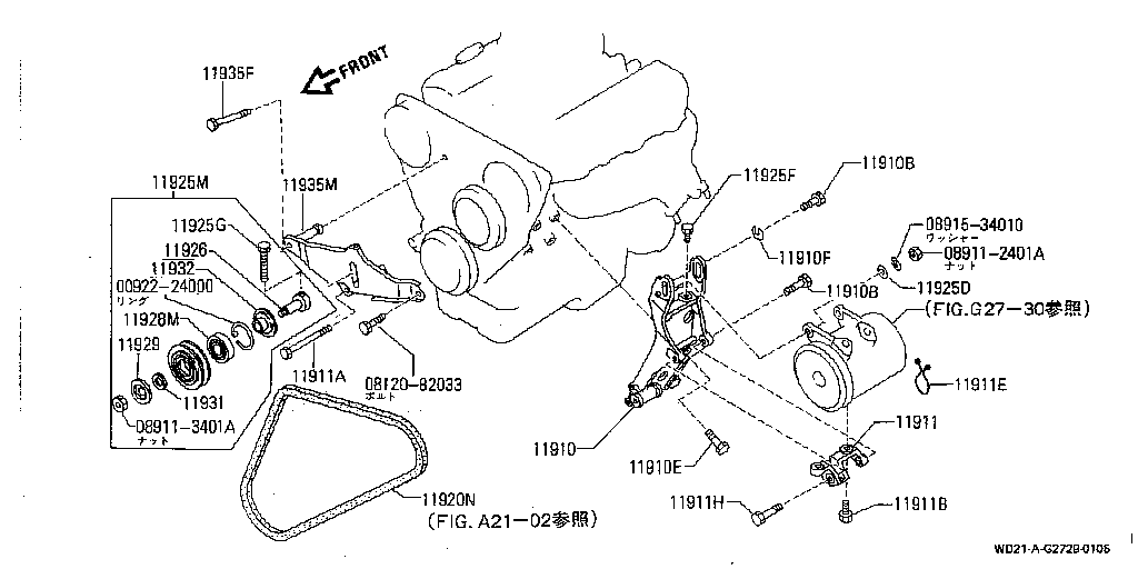 Soporte del compresor