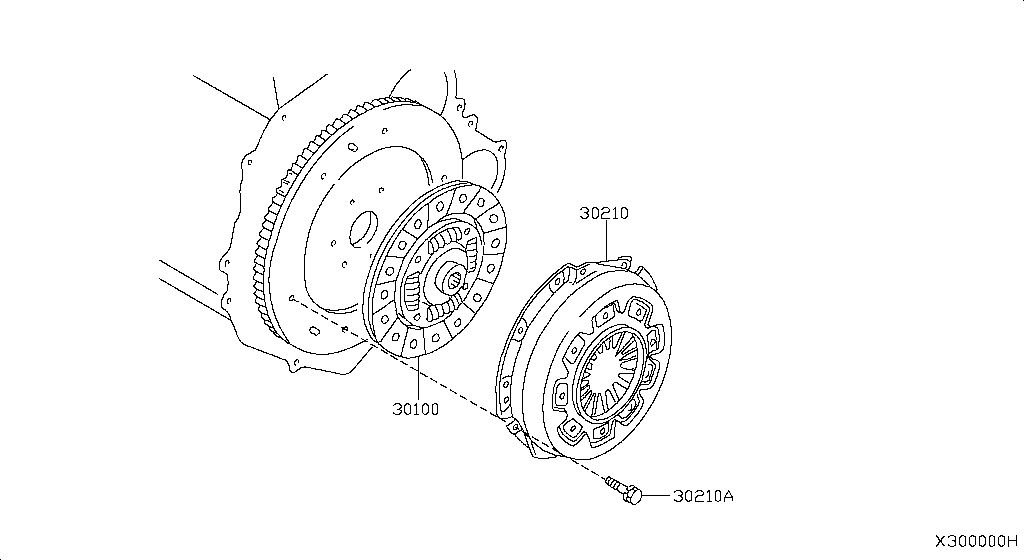 Clutch Cover Disc Release Parts