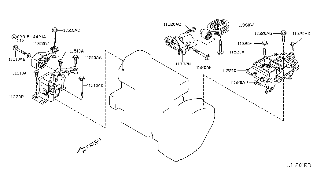 Engine & Transmission Mounting