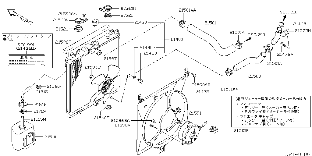 Radiator, Shroud & Inverter Cooling