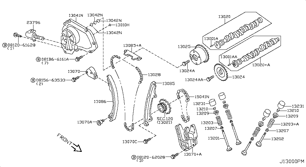 Camshaft & Valve Mechanism