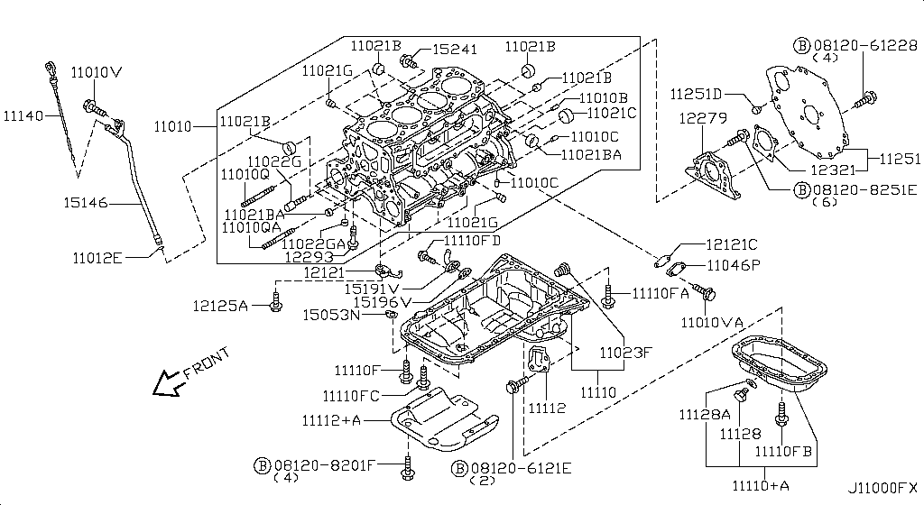 Cylinder Block & Oil Pan