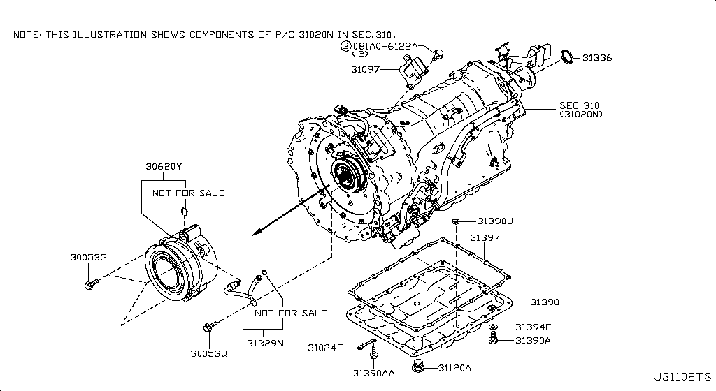 Torque Converter, Housing & Case