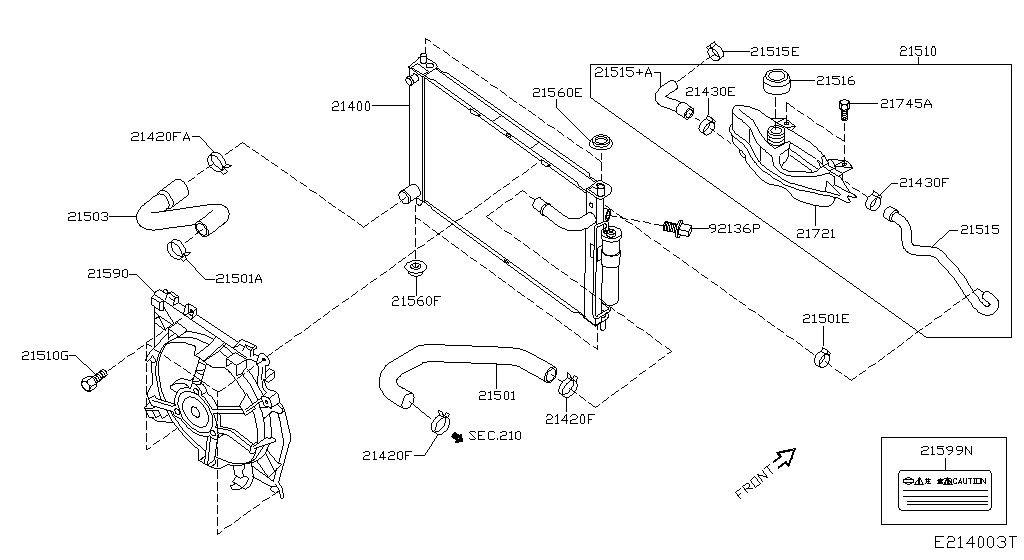 Radiator Shroud Inverter Cooling