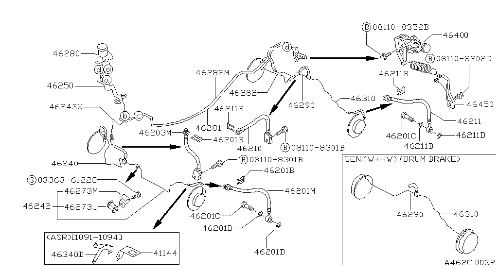 Brake Piping & Control