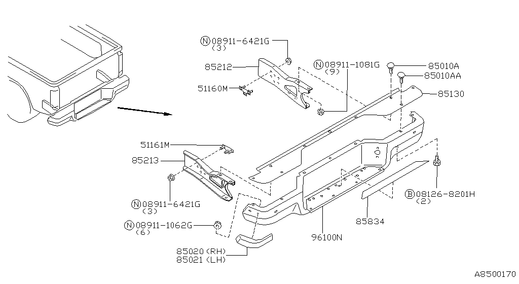 Rear Bumper