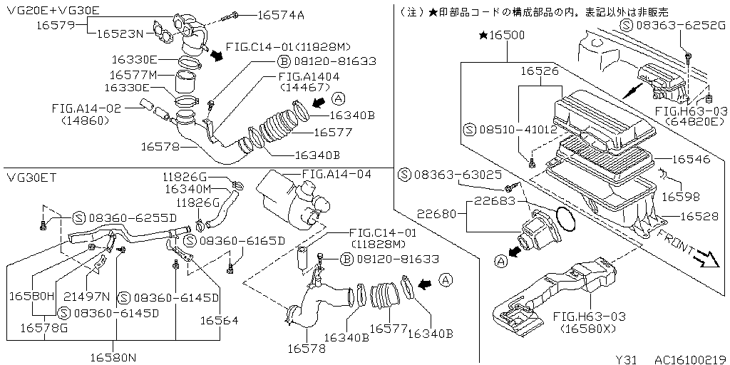 Air Cleaner & Air Flow Meter