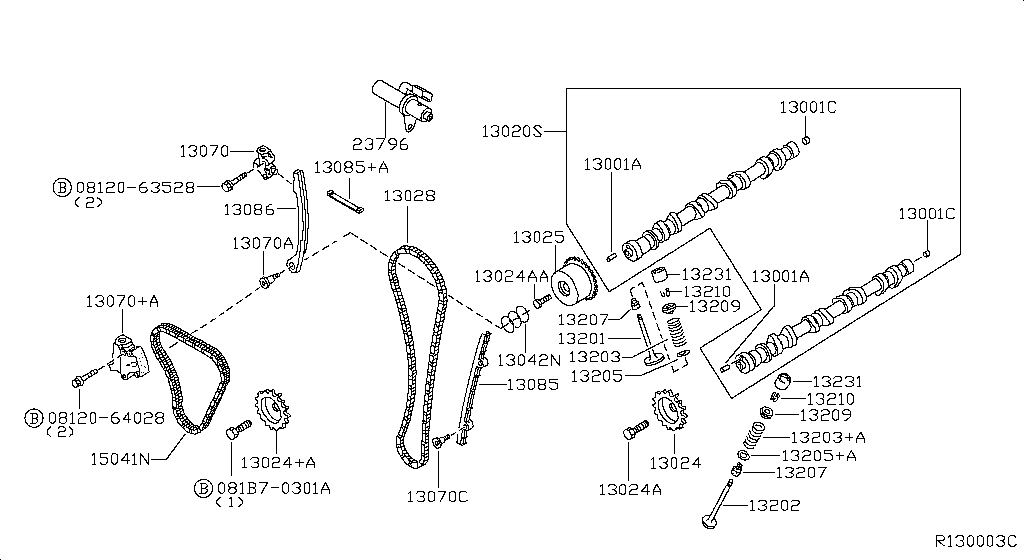 Camshaft & Valve Mechanism
