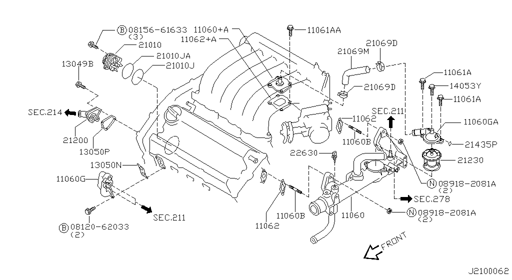 Bomba de agua, ventilador de refrigeración y termostato