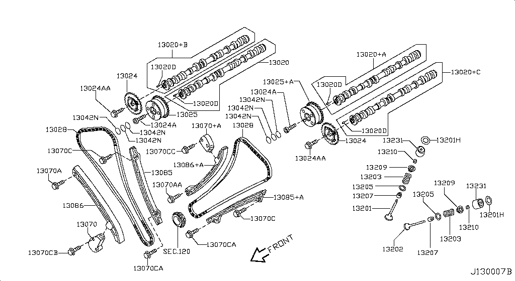 Camshaft & Valve Mechanism