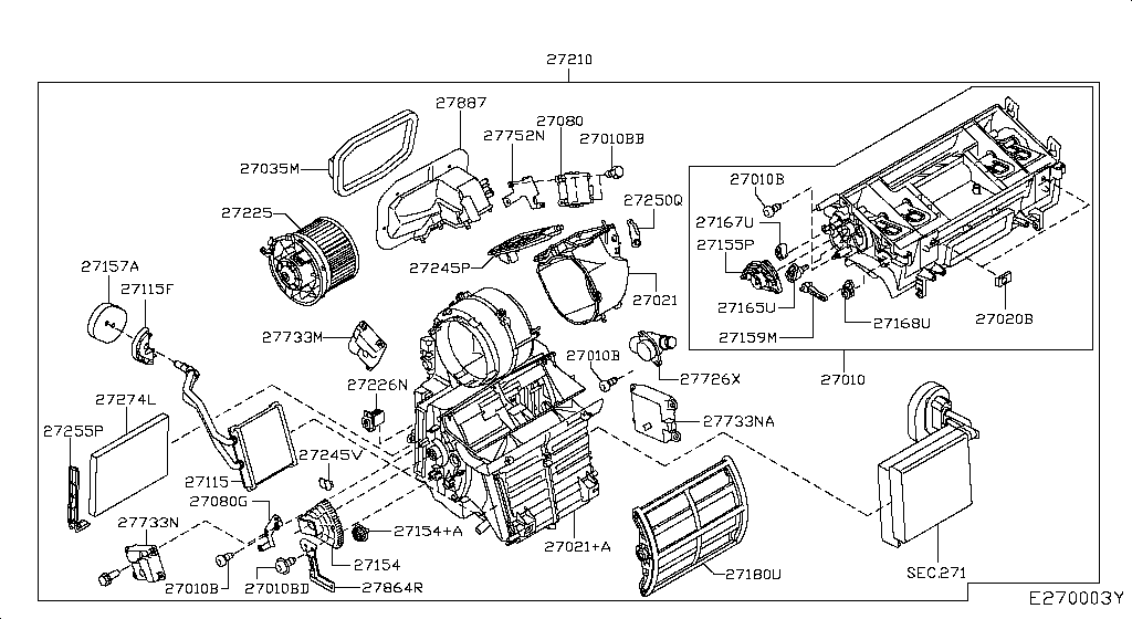 Heater Blower Unit
