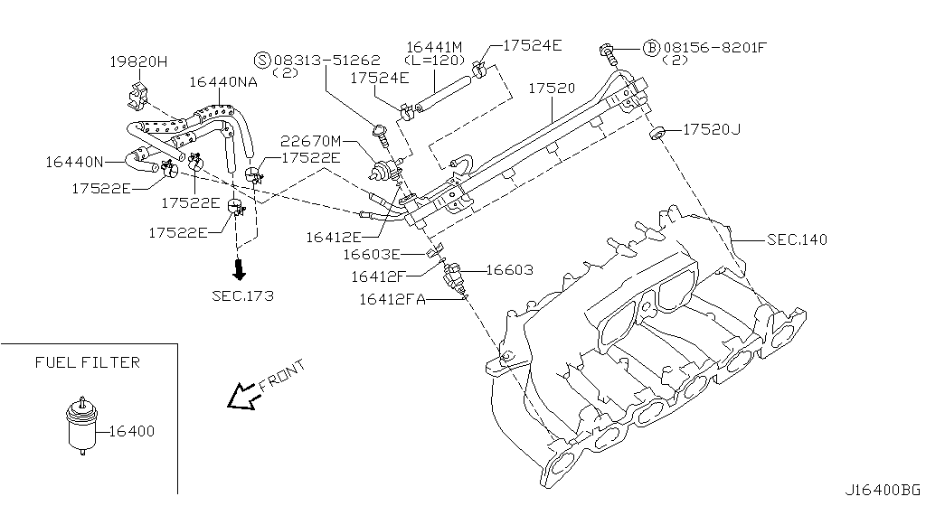 Fuel Strainer & Fuel Hose