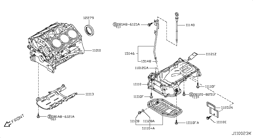 Cylinder Block & Oil Pan