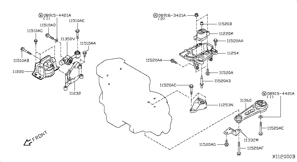 Engine & Transmission Mounting