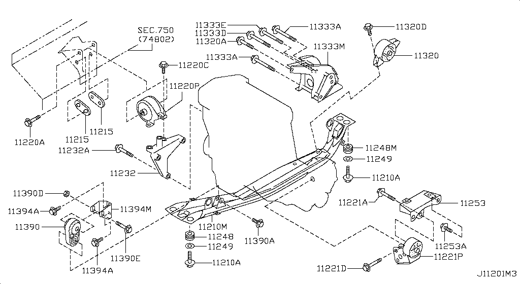 Engine & Transmission Mounting