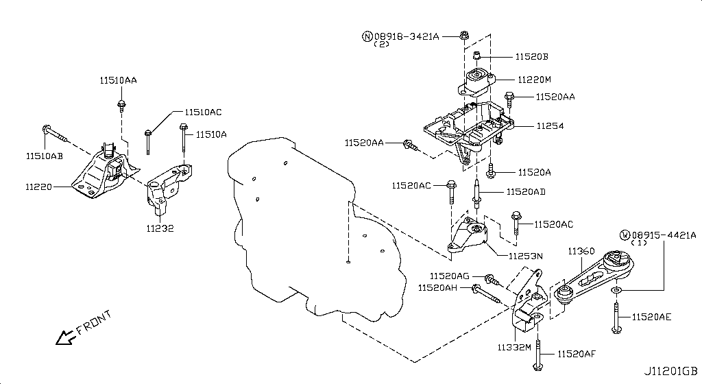 Engine & Transmission Mounting