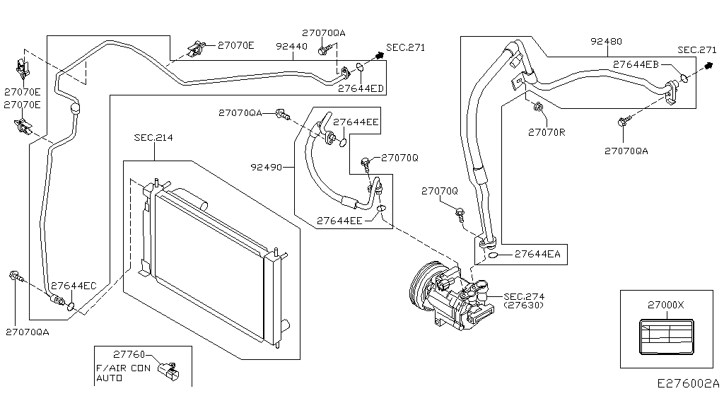 Condenser, Liquid Tank & Piping