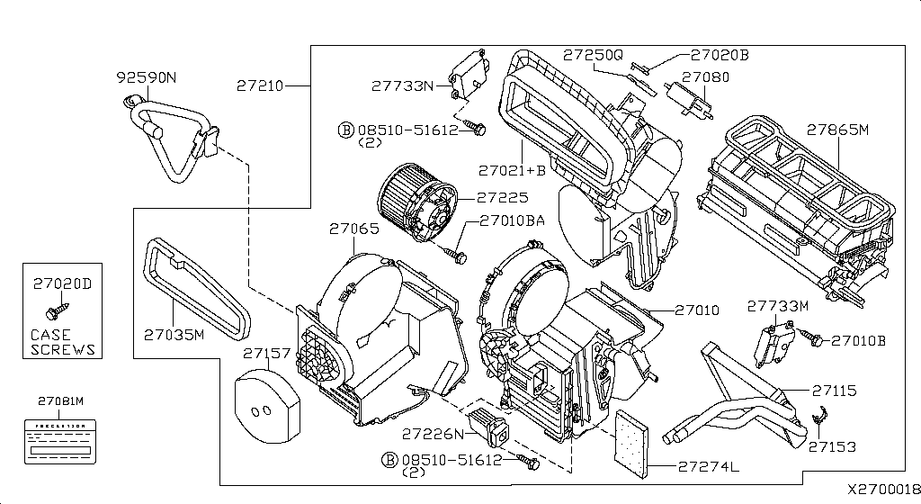 Heater Blower Unit