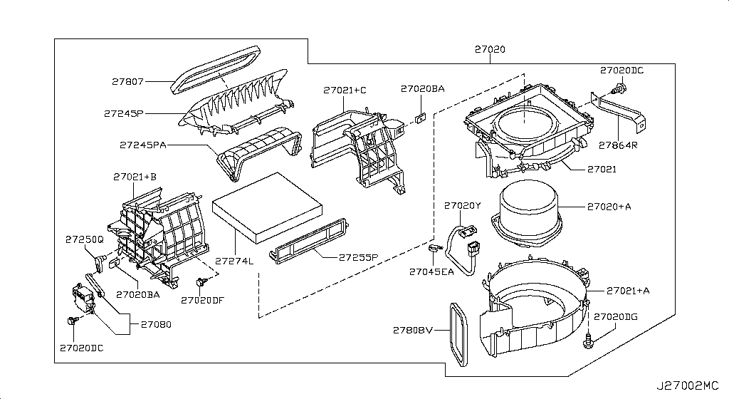 Heater Blower Unit