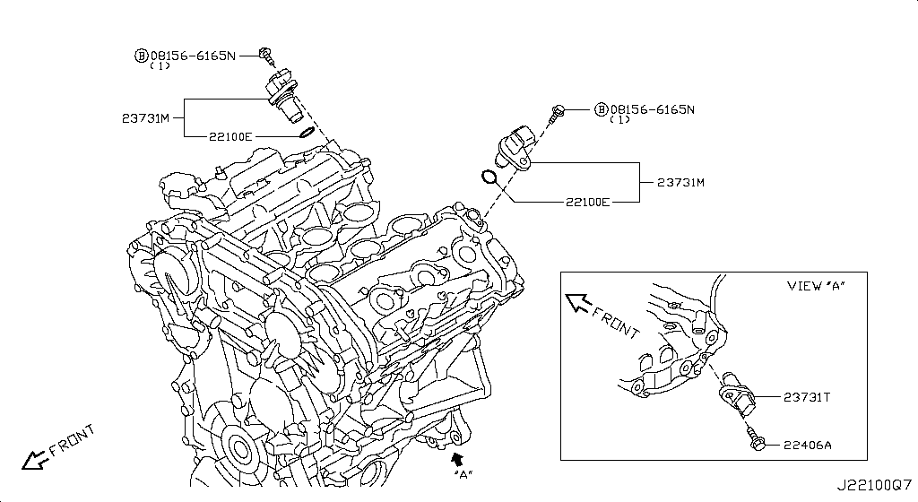 Distributor Ignition Timing Sensor