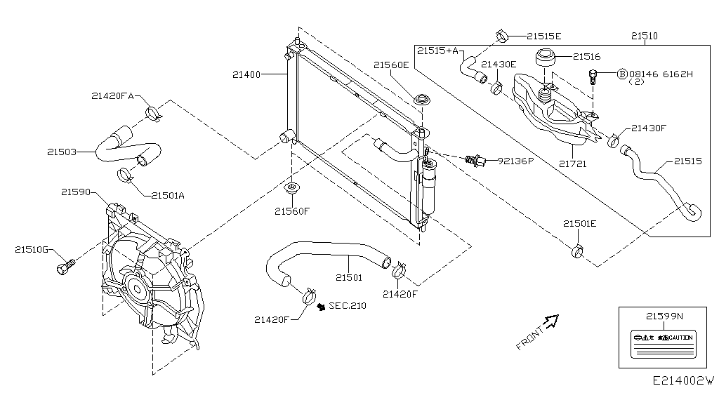 Radiator Shroud Inverter Cooling