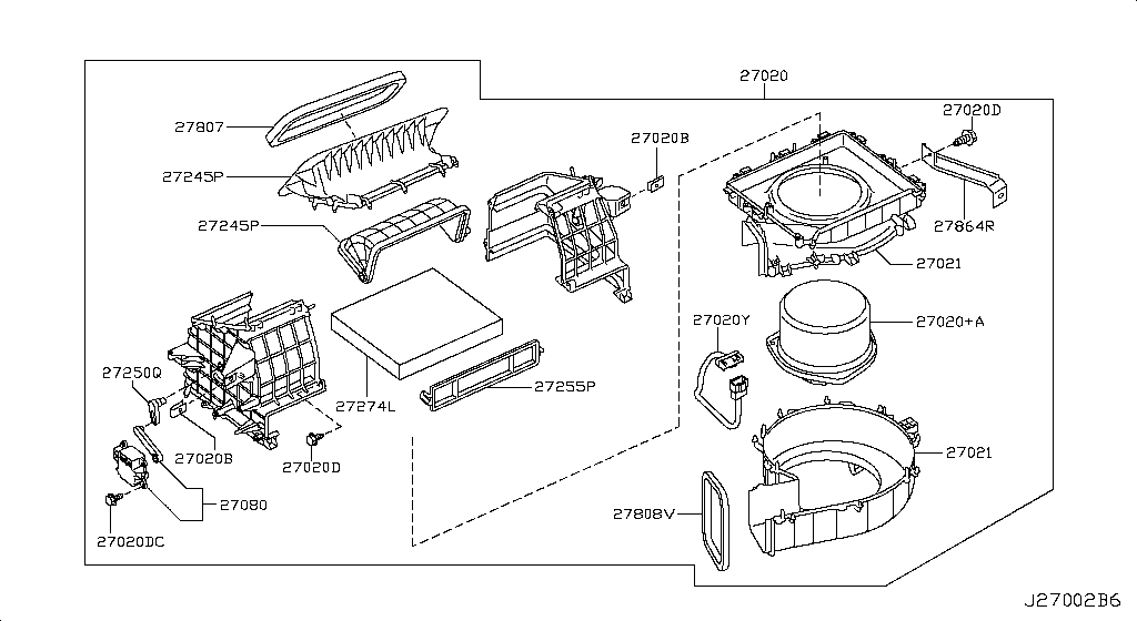 Heater Blower Unit