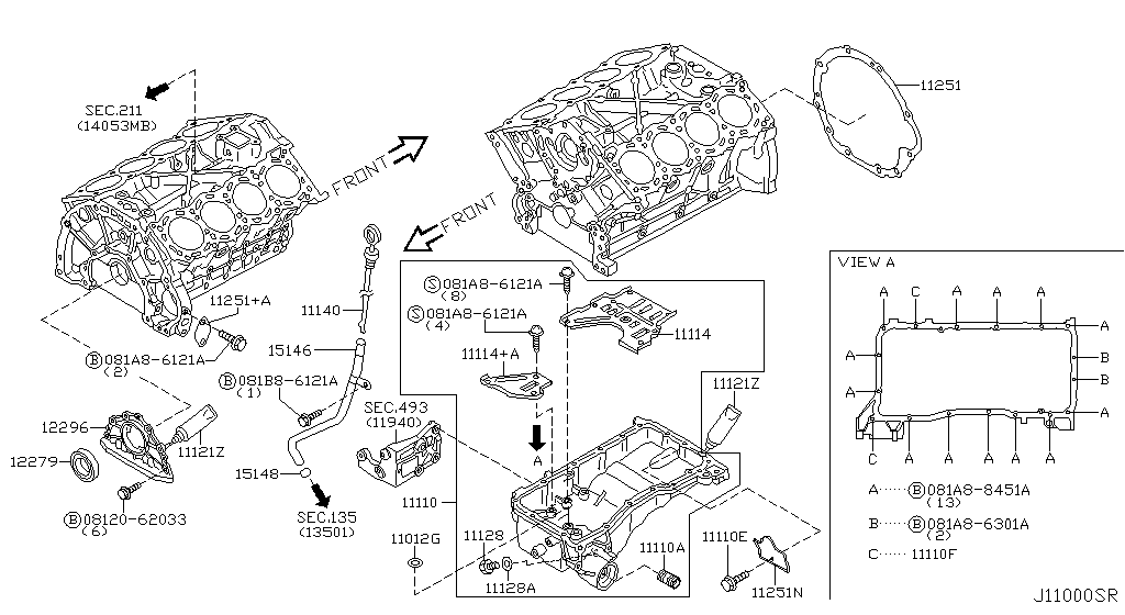 Cylinder Block & Oil Pan