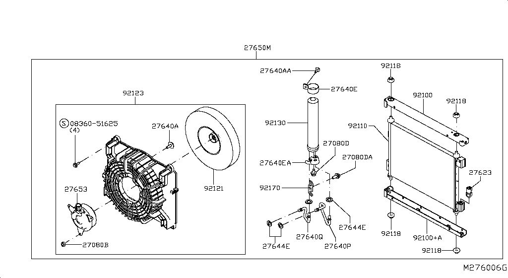 Condenser, Liquid Tank & Piping