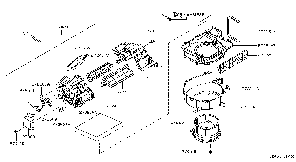 Heater Blower Unit