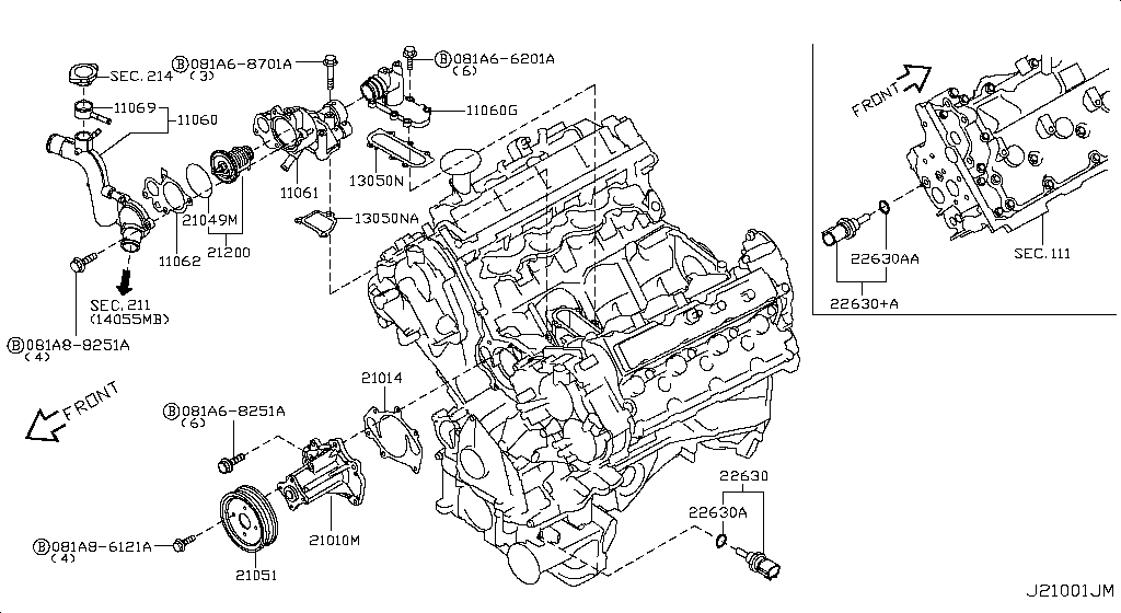 Water Pump, Cooling Fan & Thermostat