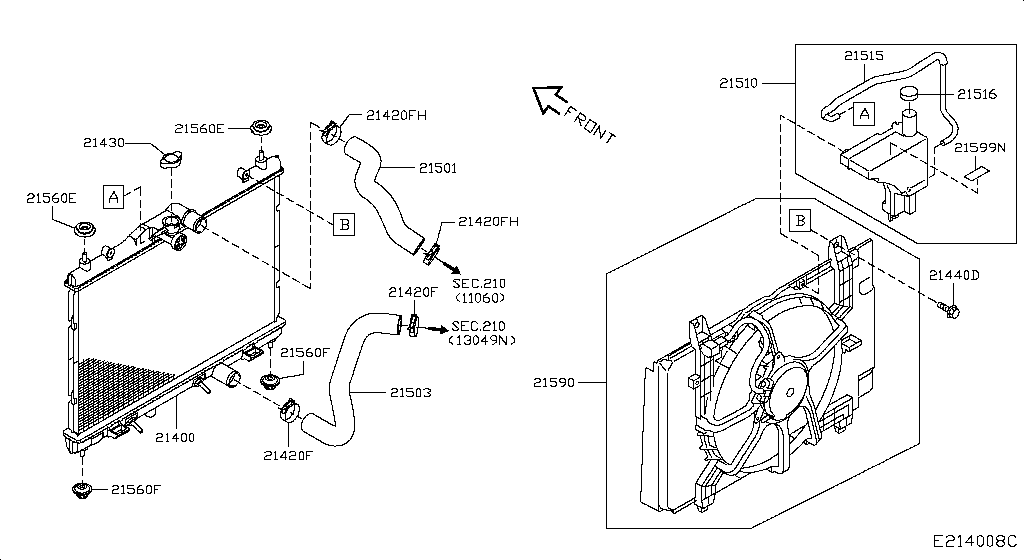 Radiator Shroud Inverter Cooling
