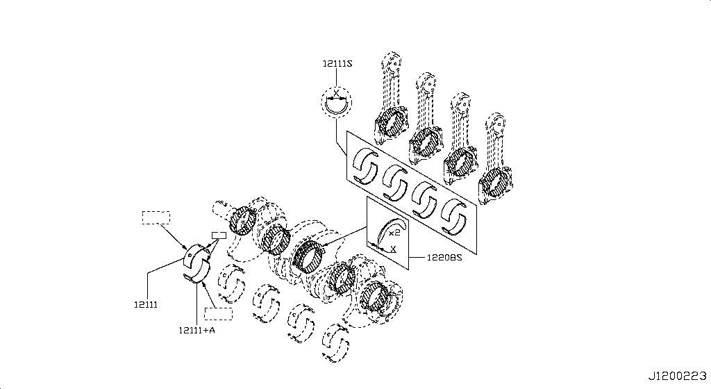 Piston, Crankshaft & Flywheel