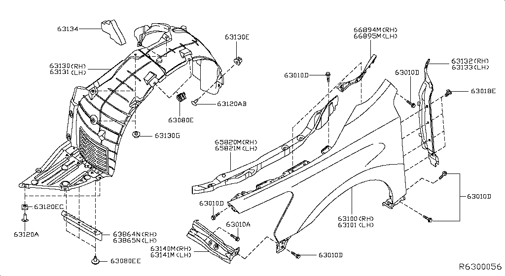 Front Fender & Fitting
