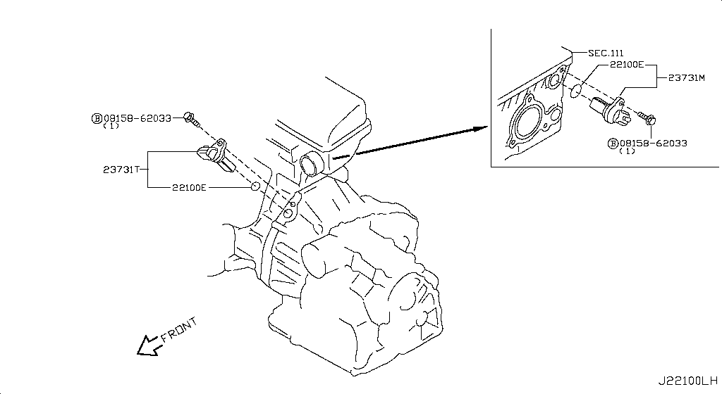 Distributor Ignition Timing Sensor