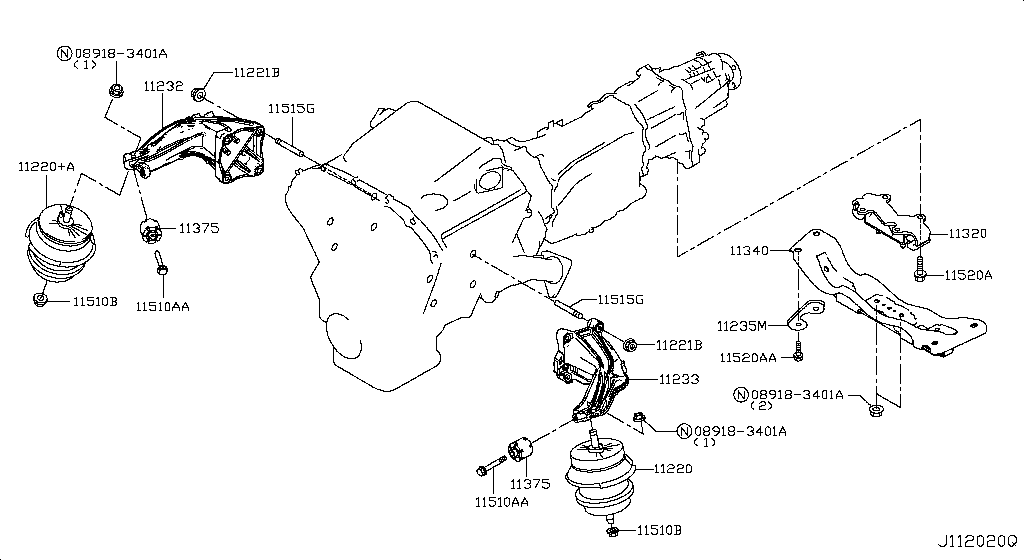 Engine & Transmission Mounting