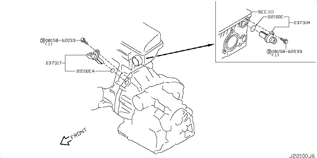 Distributor Ignition Timing Sensor