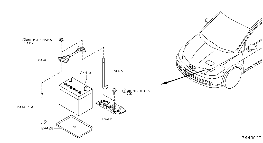 Battery & Battery Mounting