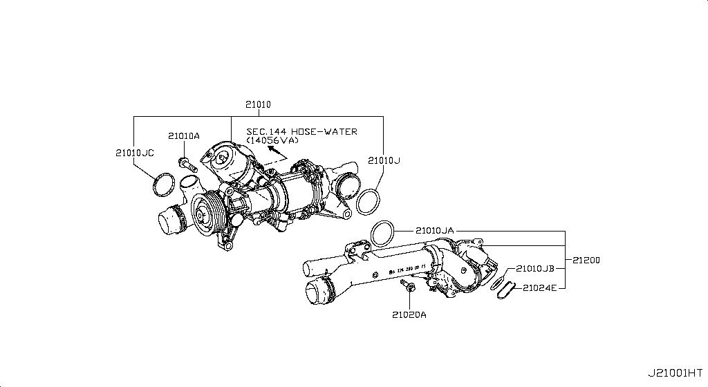 Water Pump, Cooling Fan & Thermostat