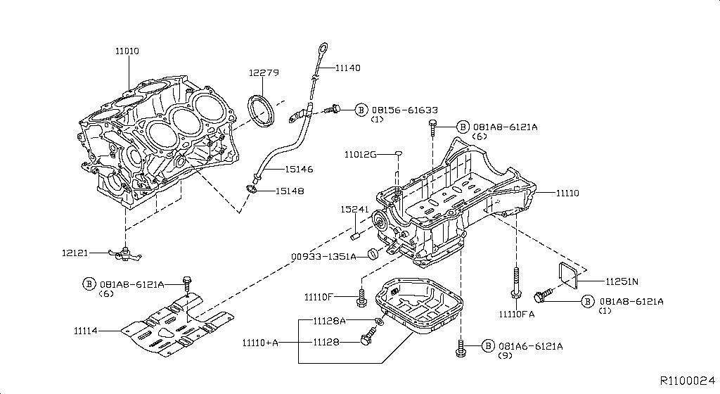 Cylinder Block & Oil Pan