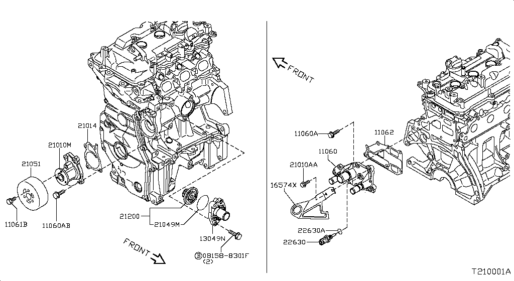 Water Pump, Cooling Fan & Thermostat