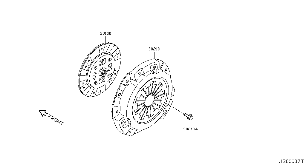 Clutch Cover Disc Release Parts