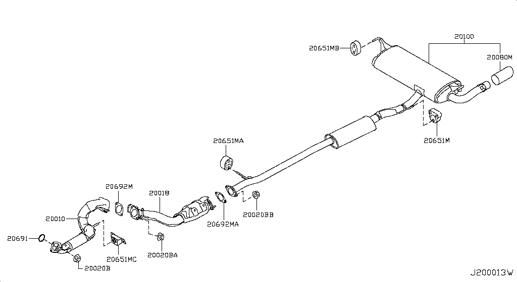 Exhaust Tube Muffler