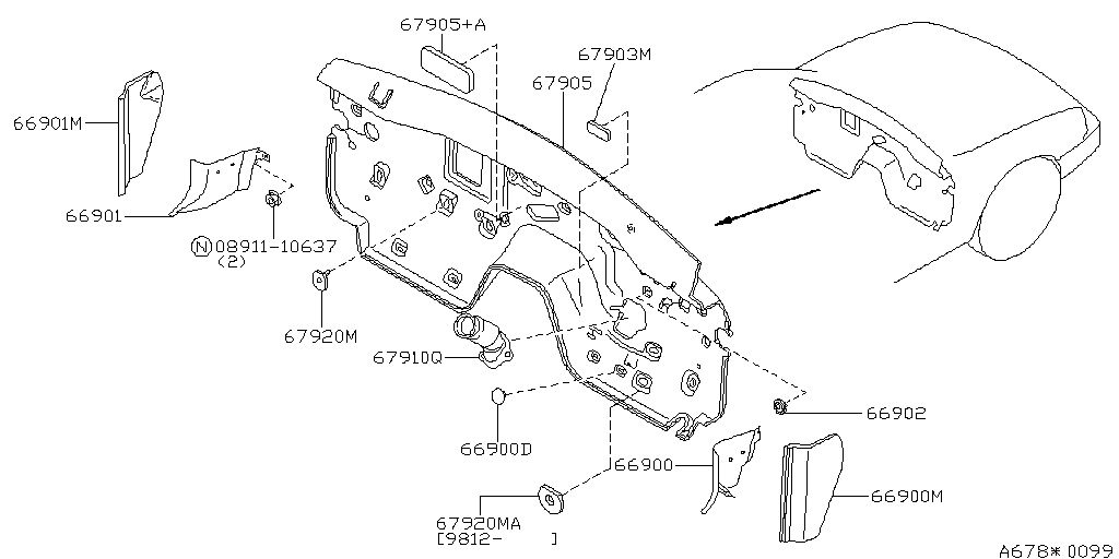 Datsun Trimming & Fitting
