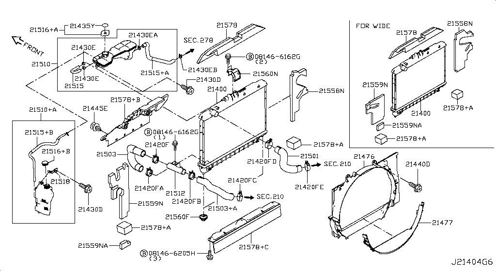 Radiator Shroud Inverter Cooling