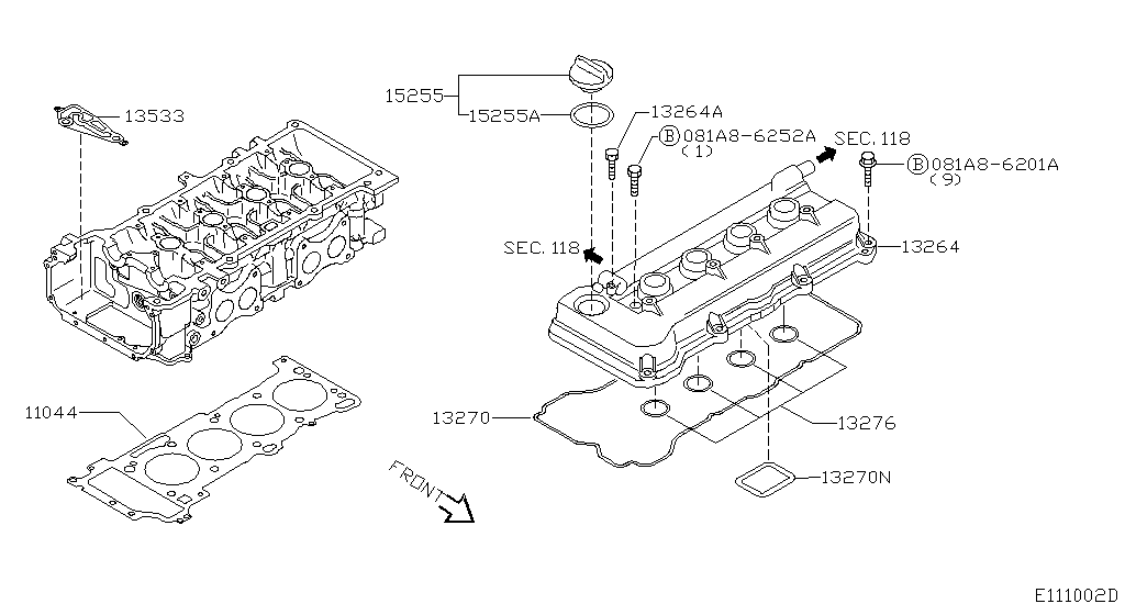 Cylinder Head & Rocker Cover